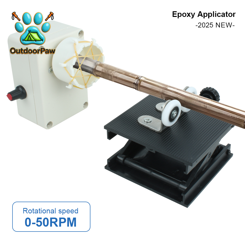 Fishing Equipment Us - DIY Visserijhengel Wikkelapparatuur Verstelbare 0-50RPM Draadwikkelmachine