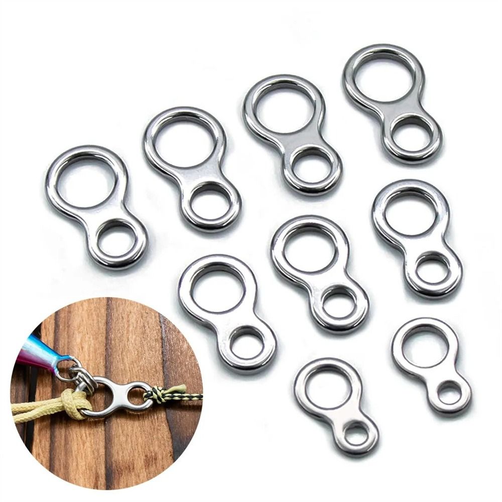 Fishing Equipment On Sale - 10 Stuks Vissen Massieve Ring Roestvrij