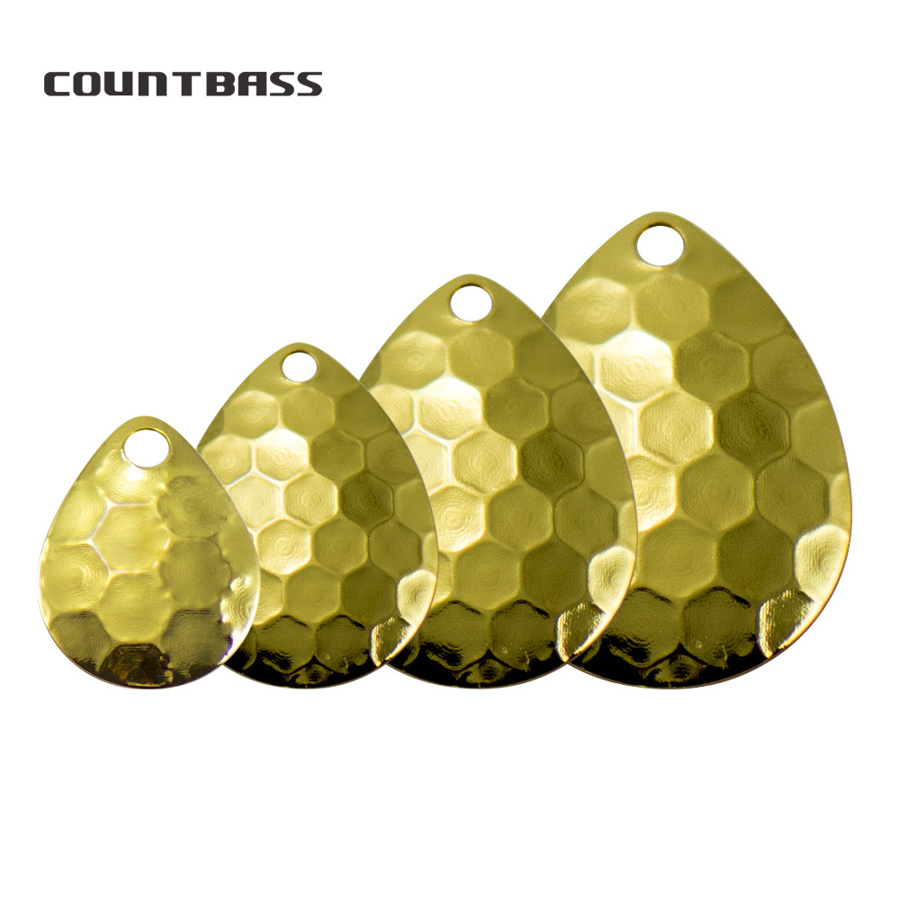 Quality Fishing Equipment - Countbass 50 stks Maat 2-5 Gold
