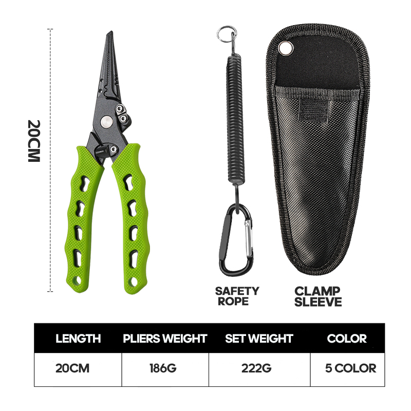 TAIYU 5-kleurige roestvrijstal - Fishing Equipment On Sale recensie en prijs