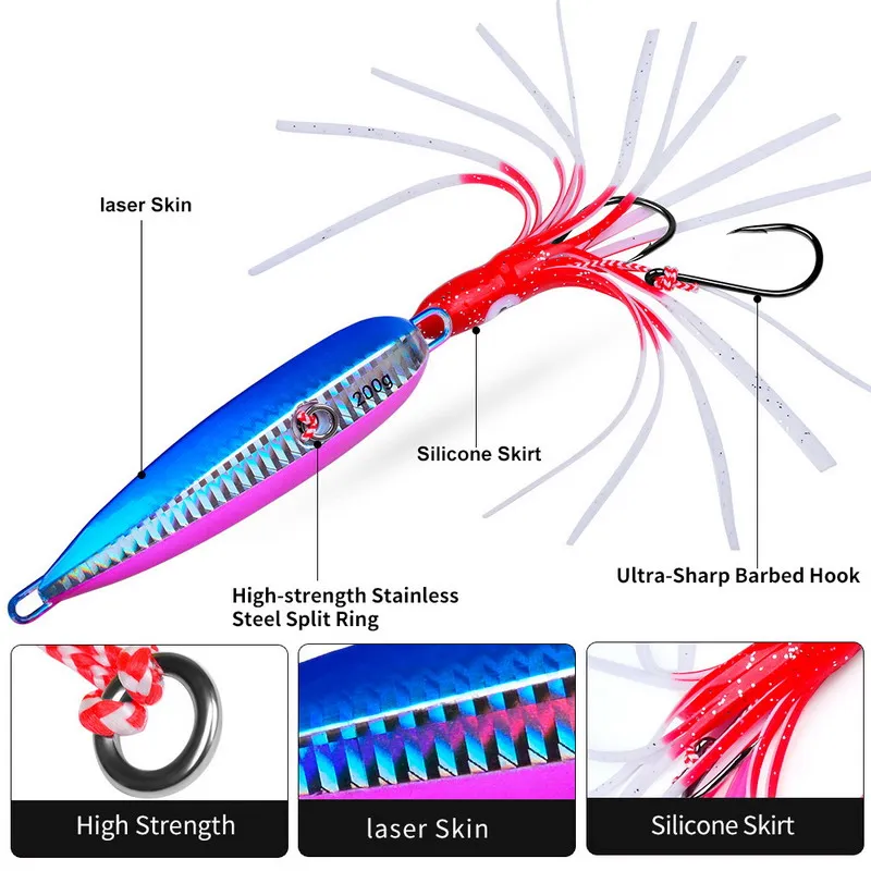 1 stks Inchiku Jig Lokt 40g-20 - Quality Fishing Equipment recensie en prijs