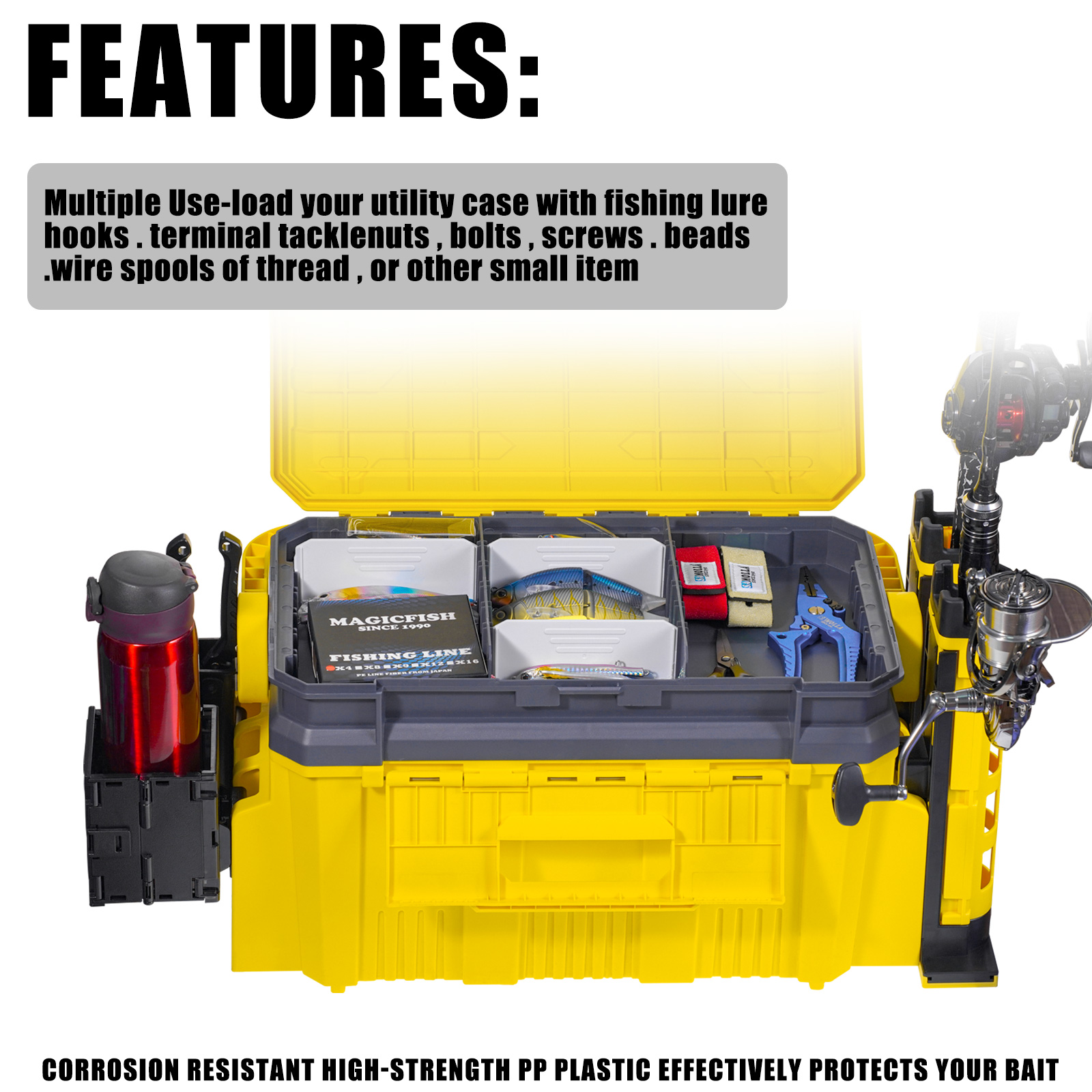 Nieuw Groot Viskistpak 19.5l 2 - Quality Fishing Equipment recensie en prijs