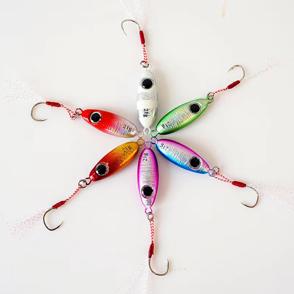 6pcs Micro Metalen Jigging Vis - Quality Fishing Equipment recensie en prijs