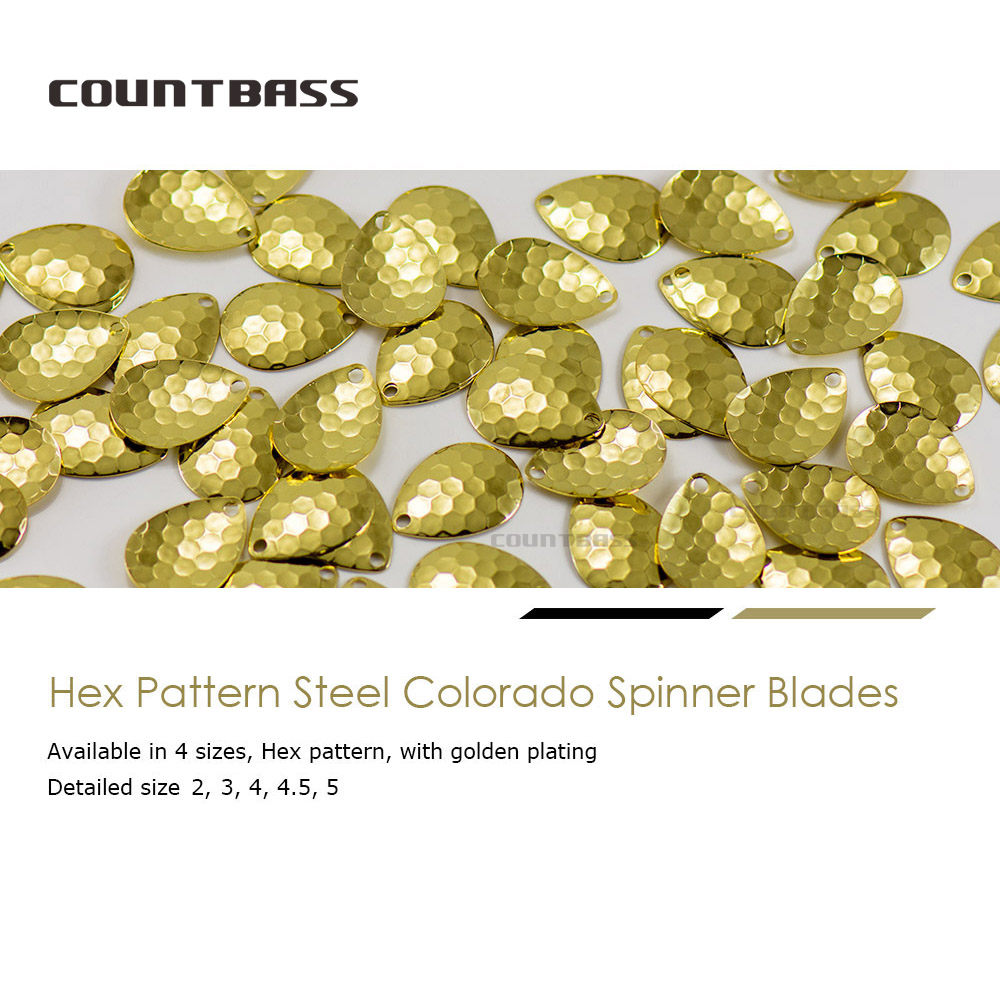 Countbass 50 stks Maat 2-5 Gol - Quality Fishing Equipment recensie en prijs